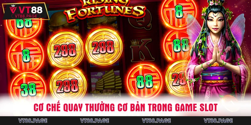 Cơ chế quay thưởng cơ bản trong game slot